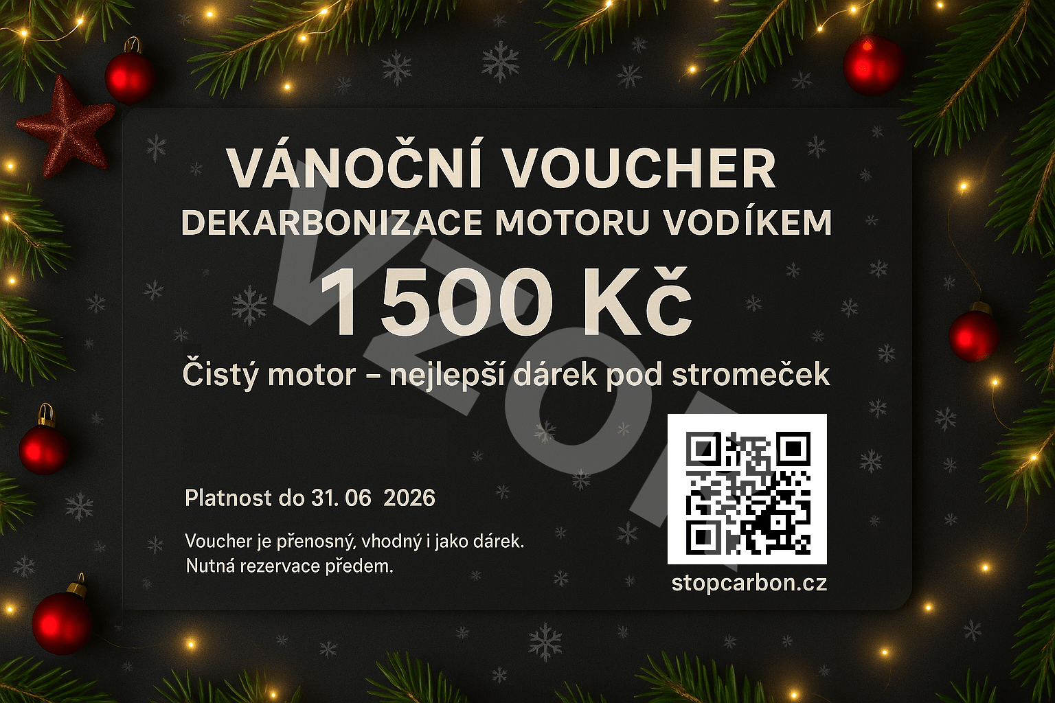 Vánoční voucher